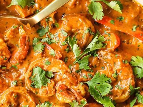 Creamy Coconut Shrimp Curry