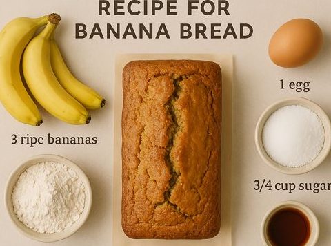 recipe for banana bread