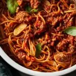 Classic One-Pot Spaghetti with Ground Beef